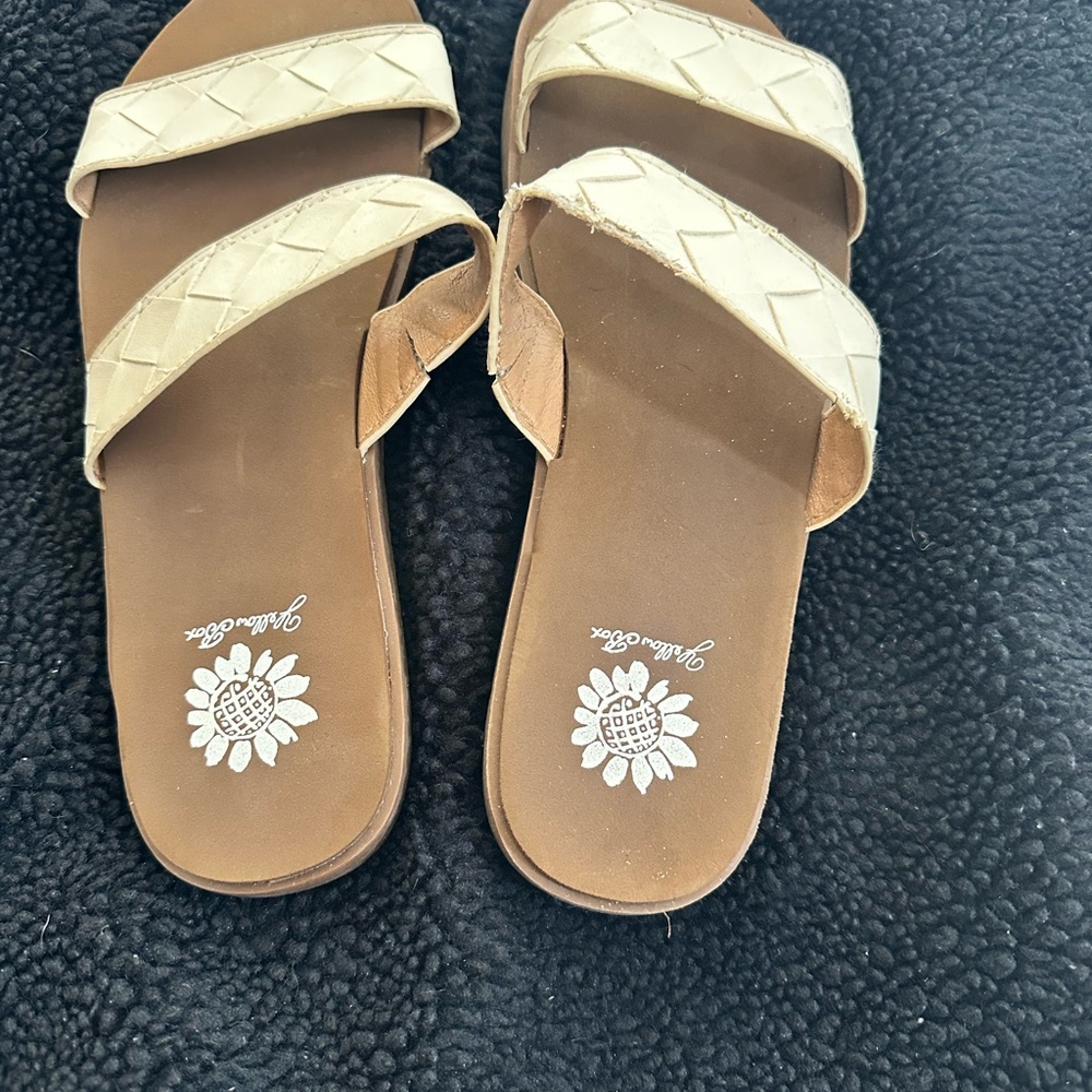 Yellow Box Sandals - Picture 2 of 6